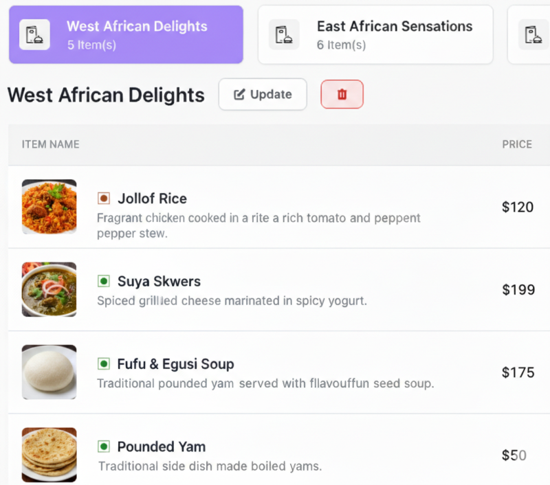 TableFlow MenuMaster